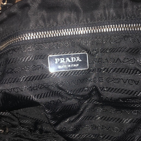 Black Prada Tote bag w COA - Picture 2 of 4